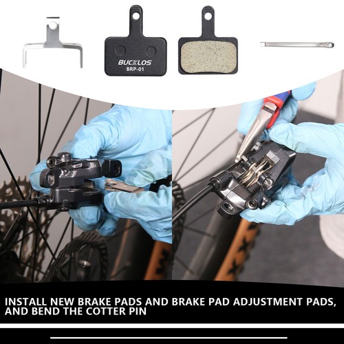 1/2/4//6/8 Pairs Resin Semi-Metallic Disc Brake Pad MTB fit Shimano Tektro MT200 - Picture 8 of 14