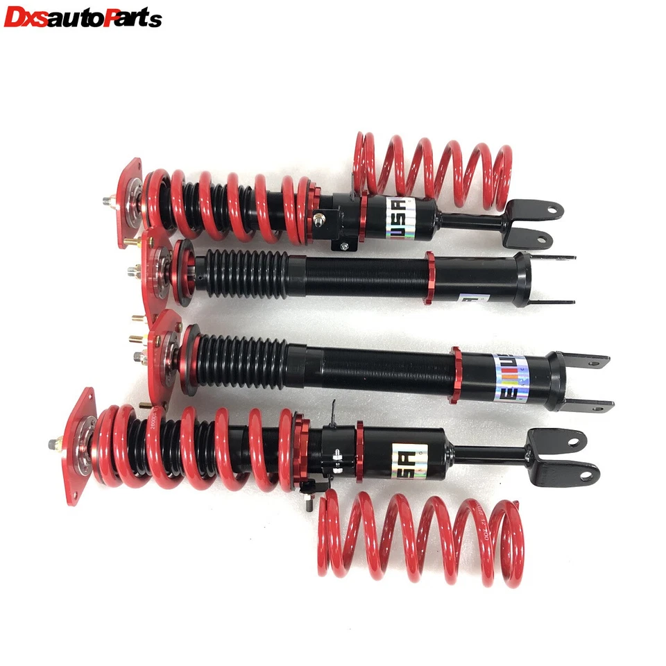 Kits de suspensión Coilover para NS 350Z 2003-2007 ROJO NO ajustable Amortiguador Foto 3 de 4