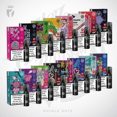187 STRASSENBANDE Liquid Pod I E-Zigarette E-Shisha I 1x 2ml mit 20mg Nikotin