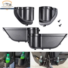 4X Front Rear Door Panel Storage Pocket Organizer Box for Jeep Wrangler JL 18-24