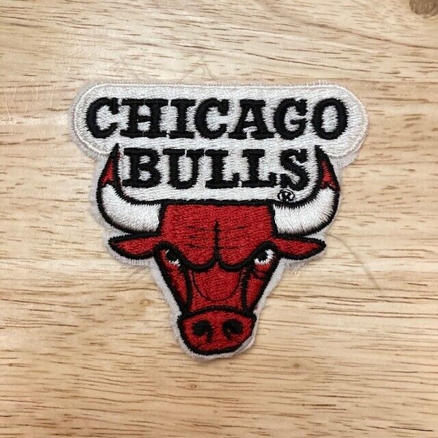 CHICAGO BULLS Embroidered Sew-On 3 CHICAGO BULLS Embroidered Sew-On 3