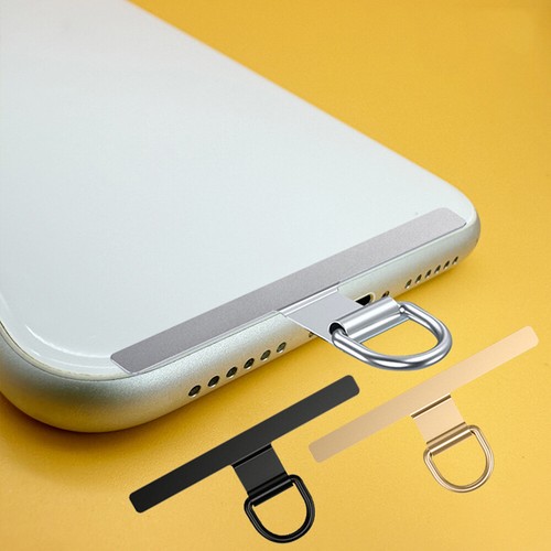 UK Patch Gasket Stainless Steel Neck Cord Lanyard Seal Phone Security Tether - Zdjęcie 12 z 16
