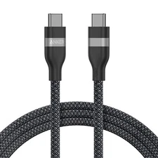 Anker 240W USB C to USB C Cable 3/6ft Upcycled-Braided Charging Cord Heavy Duty