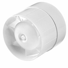 Bathroom Inline Extractor Fan 100mm 4" Air Flow Ventilator KA100