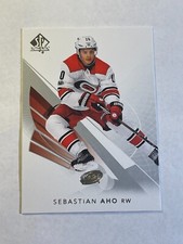 Sebastian Aho 2017-18 Upper Deck SP Authentic #11 Hurricanes