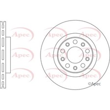 2x Brake Discs Vented For Bentley Continental GT 6.0 Apec Red Front 3W0615301K