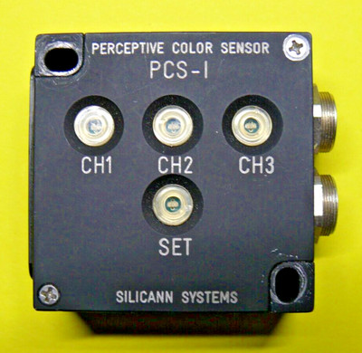 SILICANN SYSTEMS PERCEPTIVE COLOR SENSOR PCS-I Art-Nr:11-1000-03 gebrauch