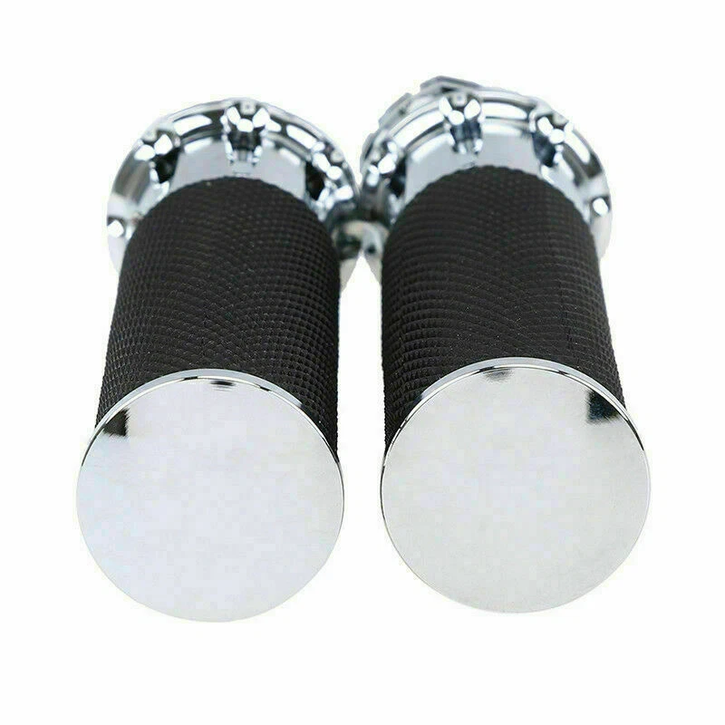 Empuñaduras de manillar de 1" 25 mm para motocicleta Harley Davidson XL Sportster Yamaha Foto 3 de 4
