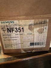 siemens breaker box, Industrial Electronics, 600 Watt 240 V ￼, NF 351