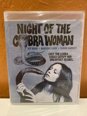 NIGHT OF THE COBRA WOMAN (1972) BLU-RAY SCORPION EXCLUSIVE NEW SEALED CORMAN 