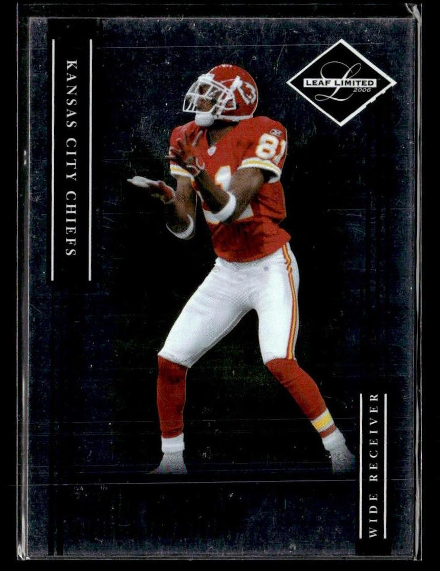 2006 Leaf Limited #172 Chris Hannon Rookie #/299 Card Kansas City Chiefs