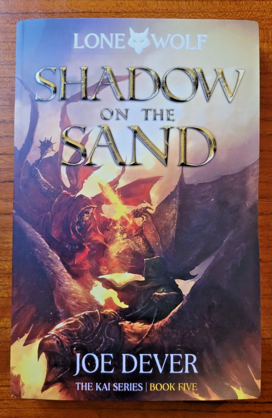 Shadow on the Sand: Lone Wolf #5 by Joe Dever 9781915586049 NEW - Image 2
