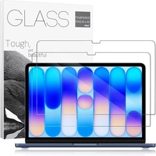 9H Tempered Glass Screen Protector for 2026 MacBook Neo 13 A18 Pro, Bubble Free