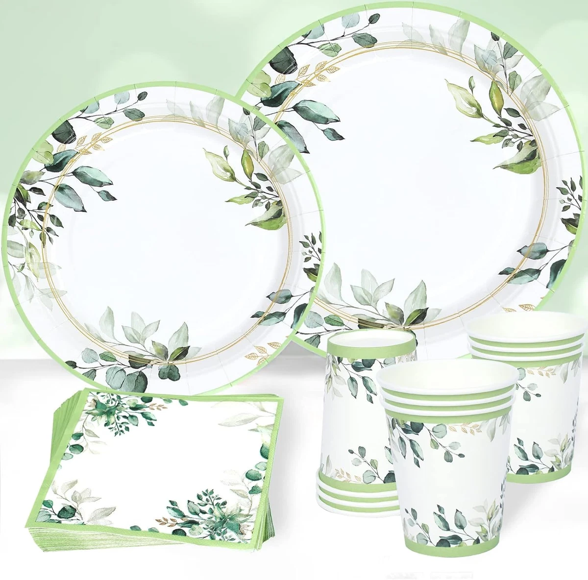Set Stoviglie Per Festa Hawaiana 61 Pezzi – Piatti, Bicchieri, Tovaglia, Per Compleanno Bambini