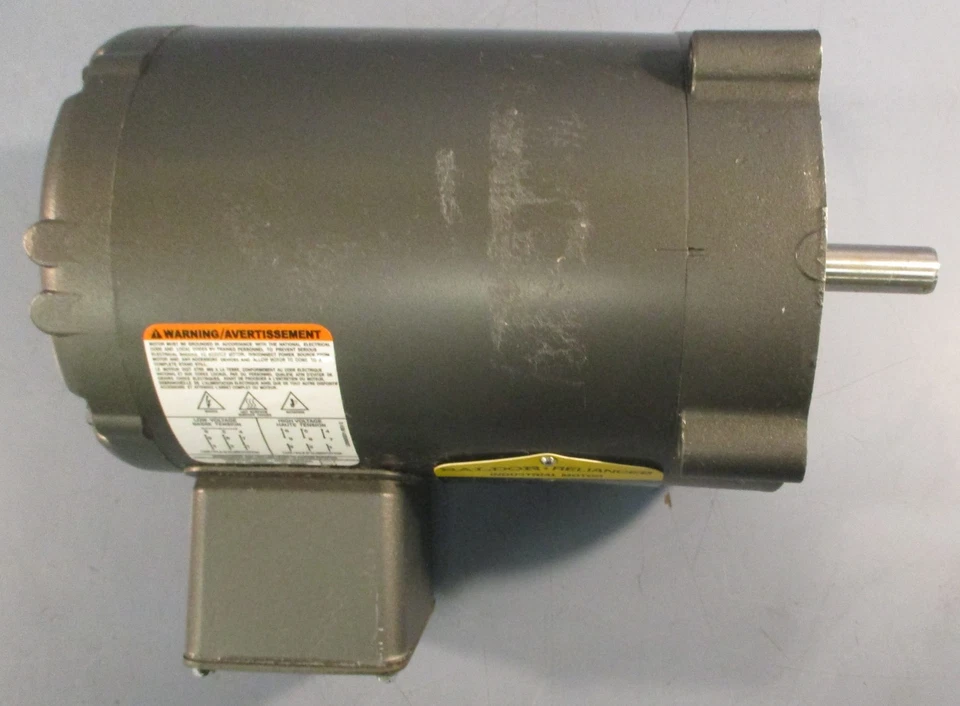 Baldor Reliance KNM3534 3 Phase Motor 34K13-116 .33 HP 1725 RPM 5/8" Shaft Dia - Image 2 of 4