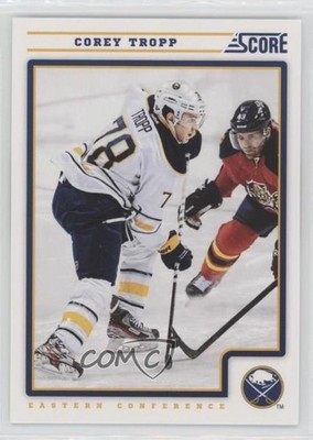 2012-13 Score Gold Rush Corey Tropp #83 0b3