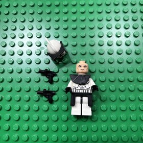 LEGO Clone Trooper Black Kama Pauldron Phase 1 Star Wars Minifig sw0223 8014