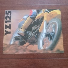YAMAHA 1979 YZ125 F ORIGINAL BROCHURE VINTAGE MOTOCROSS TWINSHOCK SPECS AHRMA YZ