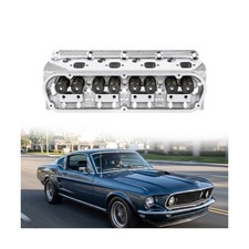 Complete Aluminum Cylinder Heads Ford Sbf Gt40 289 302 351w Mustang 175cc