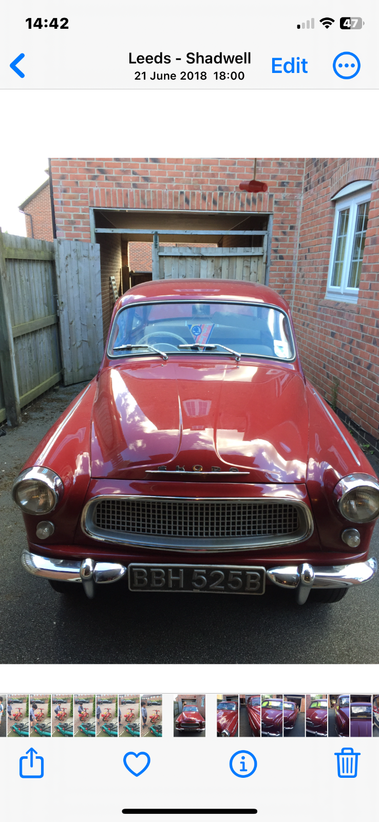 1963 Skoda Octavia Super 34000 Miles