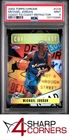 2002 TOPPS CHROME COAST TO COAST REFRACTOR #CC8 MICHAEL JORDAN BULLS HOF PSA 9