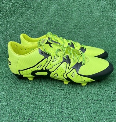 Adidas X 15.3 FG AG Primemesh yellow/black B27001 Soccer Shoes Men s Size 11.5