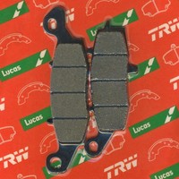 1X Trw BremsbeläGe Links Vorne Suzuki Gladius 650 (Sfv 650) [Cx, Wvcx] 09-16