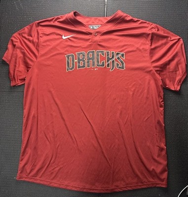 Nike Arizona Diamondbacks D-Backs Red MLB Baseball Jersey Shirt XXL