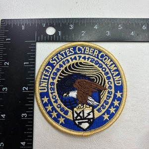 Military USAF United States Air Force UNITED STATES CYBER COMMAND Patch 00.7