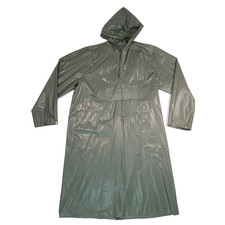 Rare Vintage Converse Hodgman USA Made Heavy Duty Green Raincoat Men's Medium