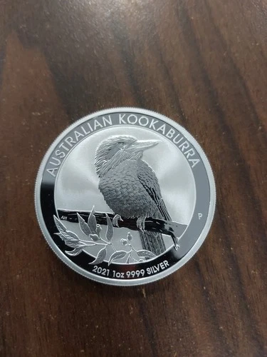 2021 Australian Kookaburra 1 Oz .999 silver round