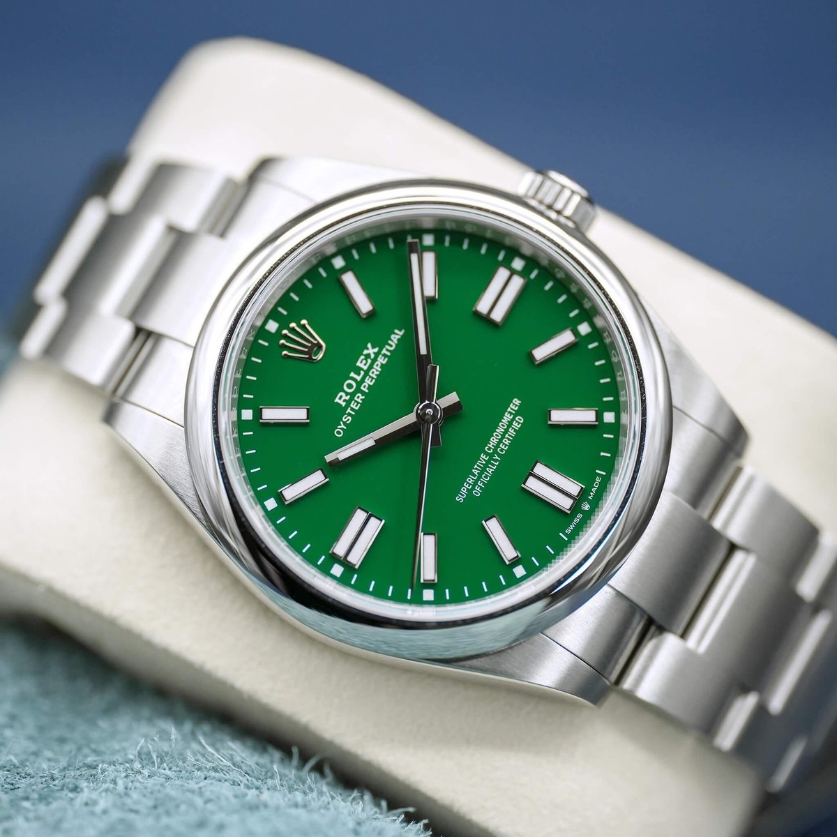 ROLEX グリーンボックス他7点 まとめ売り Rolex Oyster Perpetual 134300 Green Dial 2026 41mm Box & Papers | eBay
