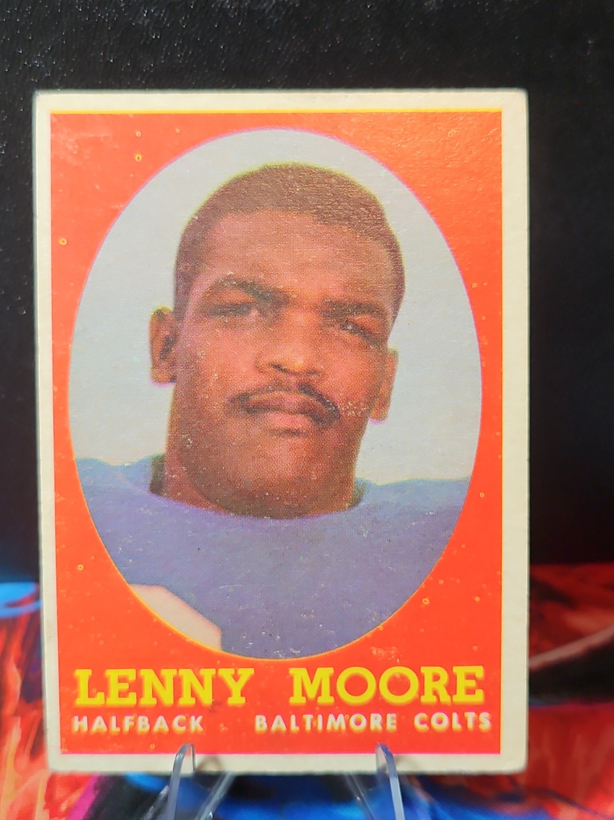 1958 Topps Lenny Moore #10 BALTIMORE COLTS