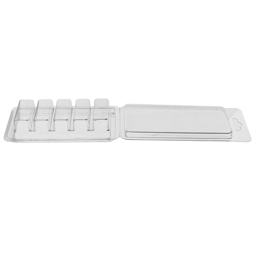 Transparent Wax Melt Containers Perfect for Craft and Chocolate Making