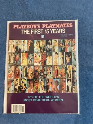 PLAYBOYS PLAYMATES THE FIRST 15 YEARS! Excellent Condition, Bagged And Boarded!