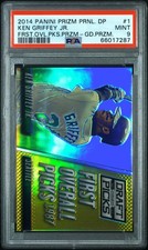 Griffey Jr. 2014 Panini 5/10 Prizm Draft Picks Gold #1 PSA 9 None Higher
