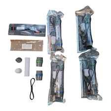 New LazerBrite Military Tactical Kit Green/Blue LED Battery Light Stick