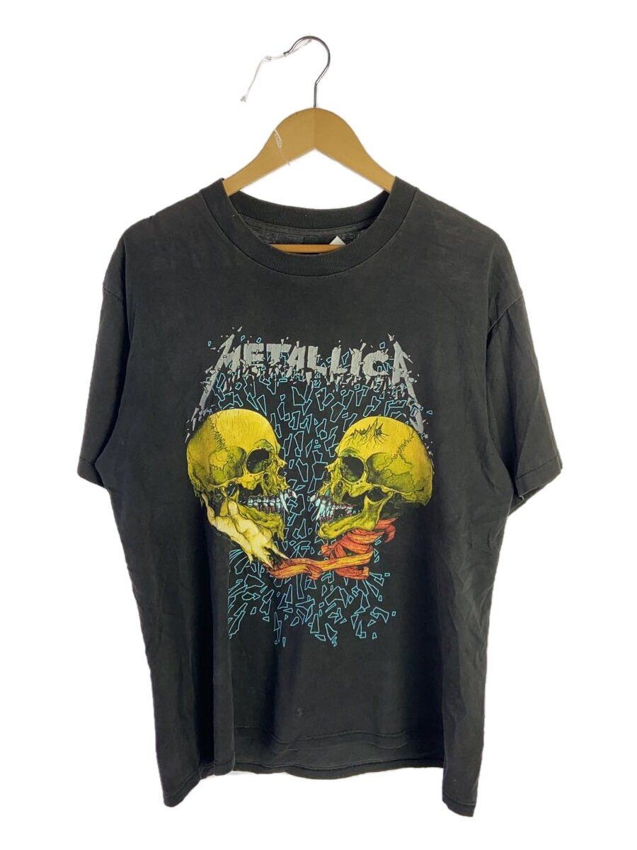 ALTRA T shirt altre marche anni 90 PUSHEAD METTALICA L COTONE nera usata