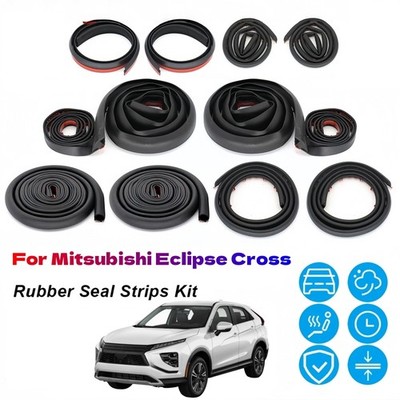 For Mitsubishi Eclipse Cross n Door Seal Strips Weather Draft Noise Reduction