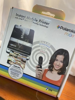 Polaroid PoGo Instant Mobile Printer with ZINK Zero Ink Technology 