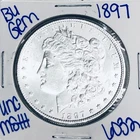 1897 BU UNCIRCULATED MORGAN SILVER DOLLAR AUTHENTIC U.S. MINT FREE SHIPPING 6032
