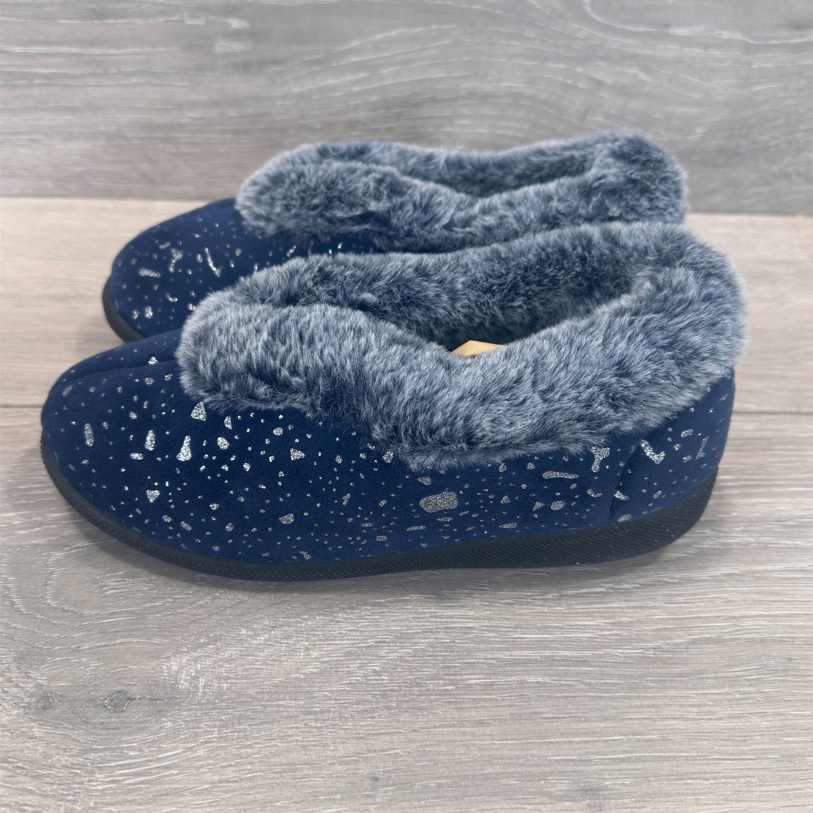 Jo & Joe Womens Slippers Blue/Navy Adults Ladies Jacinta UK Size 6 image 2