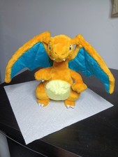 Takara Tomy T-ARTS I Choose You Charizard Pokemon 9" Plush Stuffed Toy