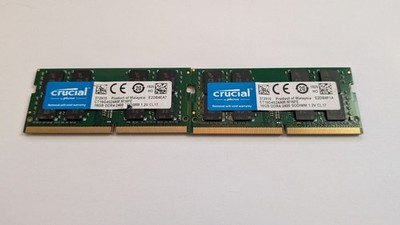 Crucial CT16G4SFD824A.M16FE 16GB DDR4-2400 (PC4-19200) Memory Module