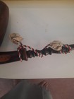 Unused Mid-century 23”  Jumbo Hand Carved Tobacco Pipe Imported Briar Clay Bowl — photo 3