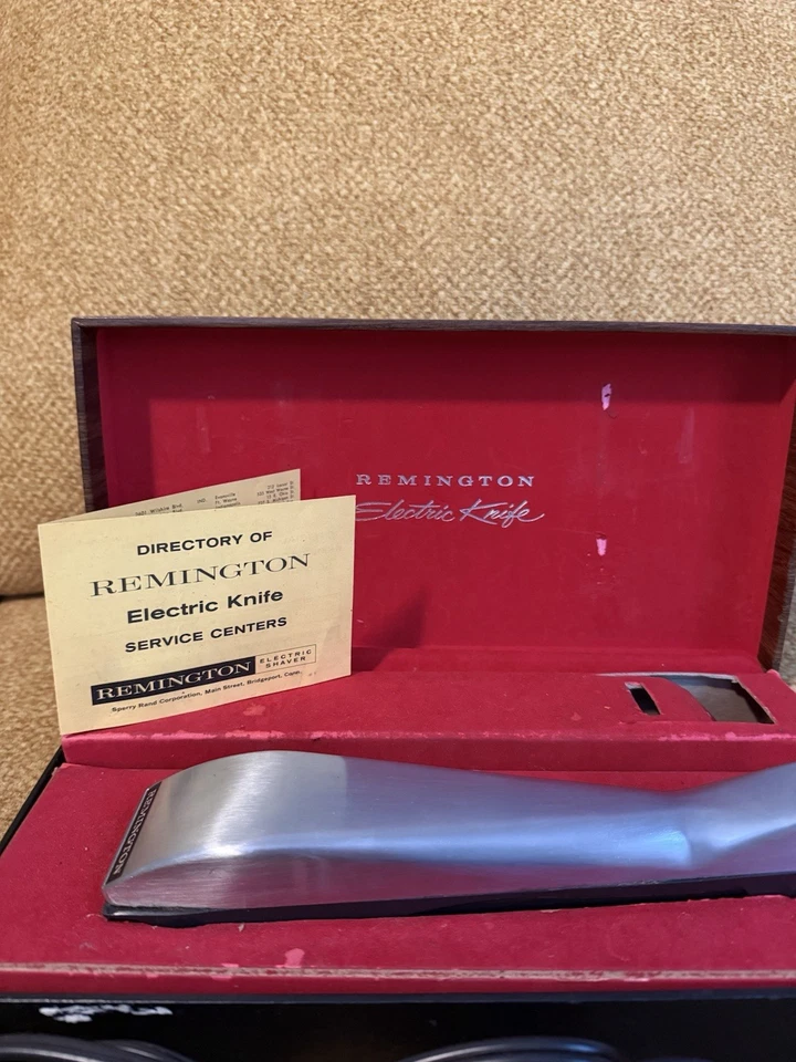 Cuchillo eléctrico Remington vintage Foto 4 de 4