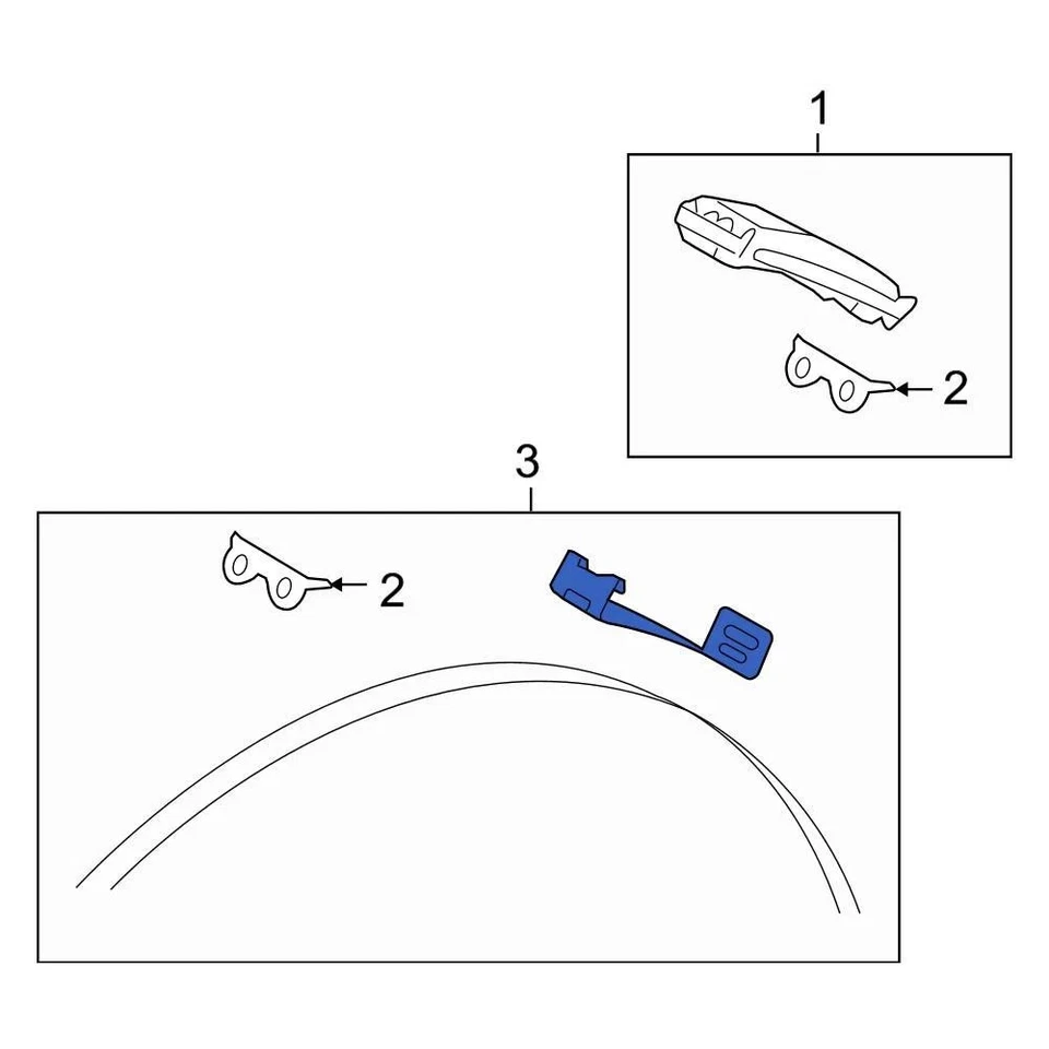 For Ford F-150 07-08 Tire Pressure Monitoring System (TPMS) Sensor Mounting Band - Image 4 of 4