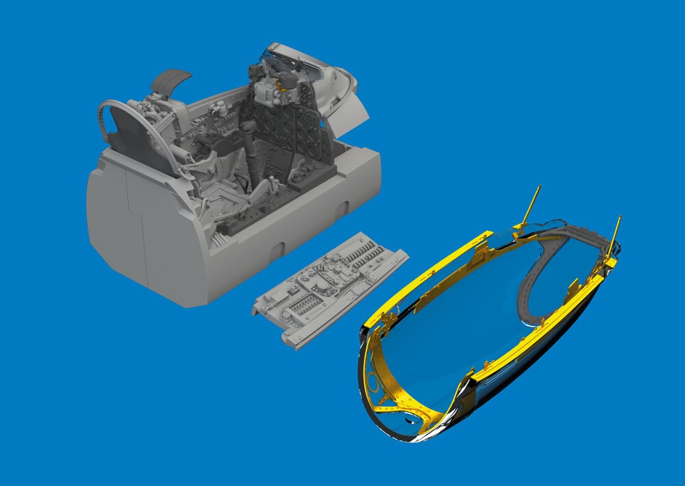 Eduard Accessories 6481182 1:48 MiG-21F Cockpit Print for Eduard - New