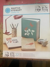 Martha Stewart Crafts Bird Branches Berries Butterfly Laser Cut Stencils