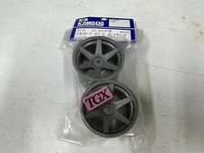 NIB Kawada R/C  6 Spoke Wheel Set For Tamiya 1/8 TGX